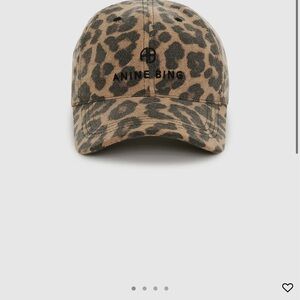 Anine Bing Leopard Hat